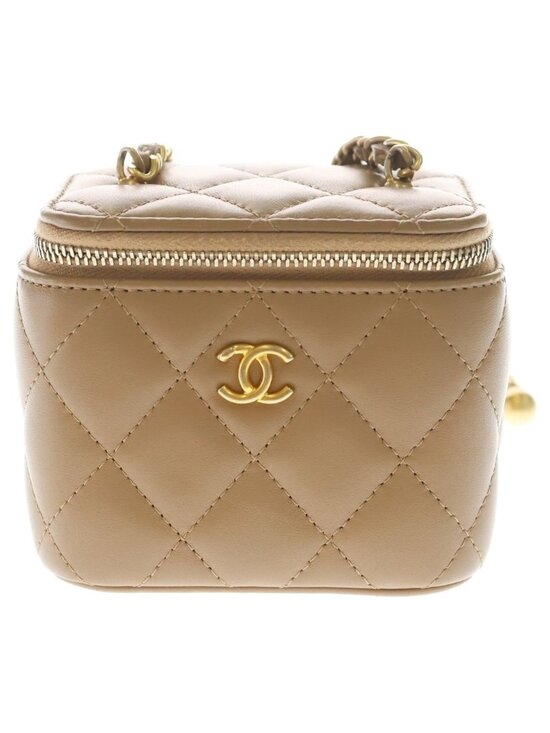 Chanel Handbags - ★SOLD★ Chanel Timeless Classic Line Small Vanity Chain with Mirror Mini